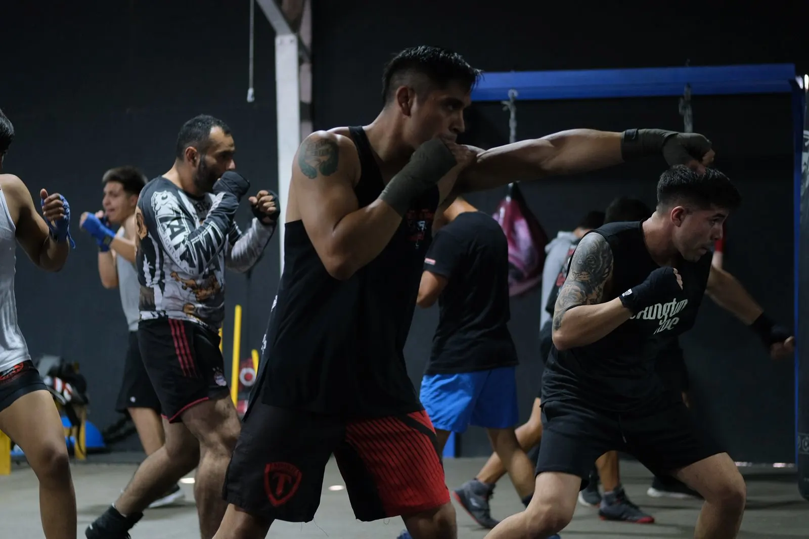 Boxing Training Session